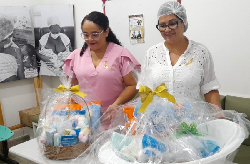  Hospital da Mulher inicia Agosto Dourado com homenagem aos bebês e incentivo à amamentação