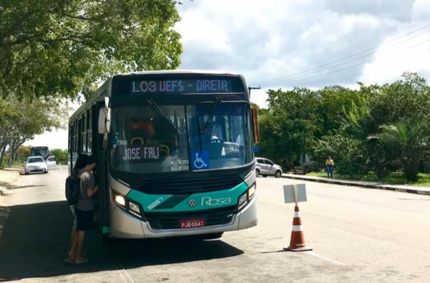  Diariamente 350 viagens e 20 ônibus urbanos atendem campus da UEFS