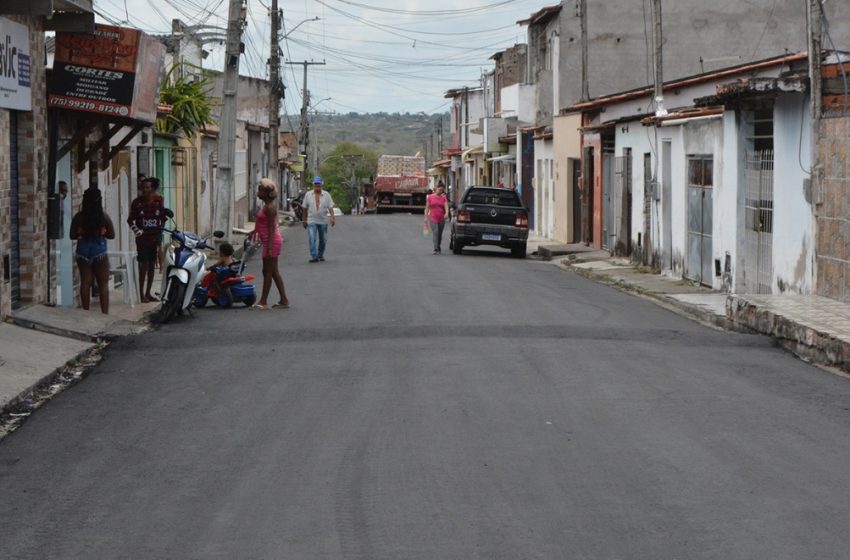  Prefeitura conclui nova etapa de pavimentação asfáltica no bairro Viveiros