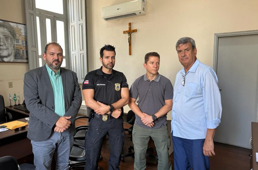  Prefeitura de Feira e Polícia Civil discutem convênio para enfrentamento à criminalidade
